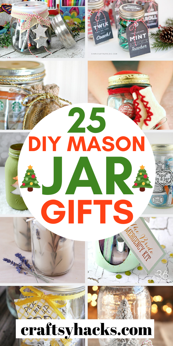 25 Craftsy Mason Jar Gift Ideas for Loved Ones -   17 xmas crafts to sell homemade gifts ideas
