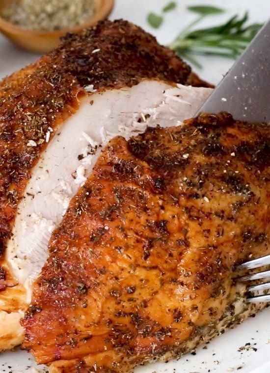 Air Fryer Turkey Breast Recipe - Skinnytaste -   18 air fryer recipes for turkey breast ideas