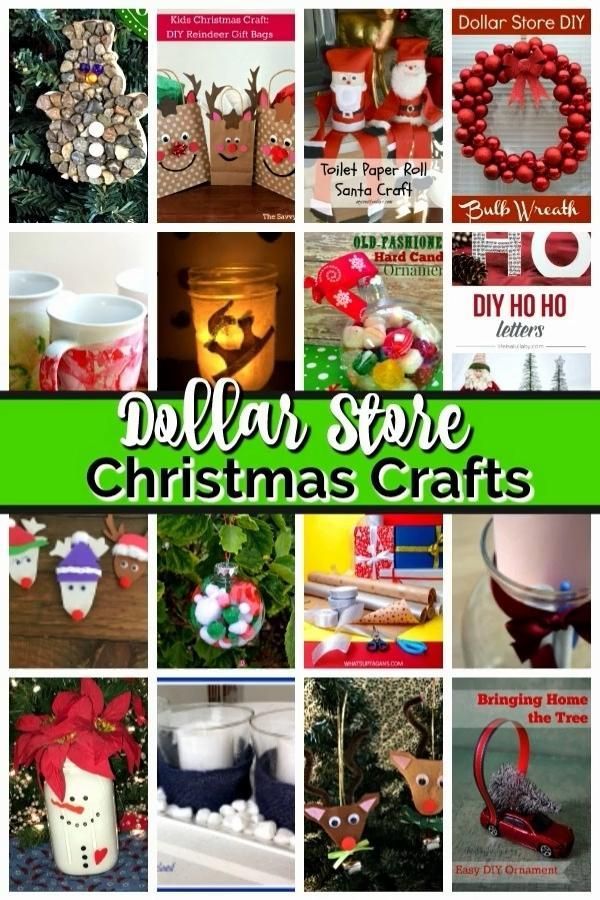 Easy Dollar Store Christmas Crafts -   18 diy christmas decorations easy budget ideas