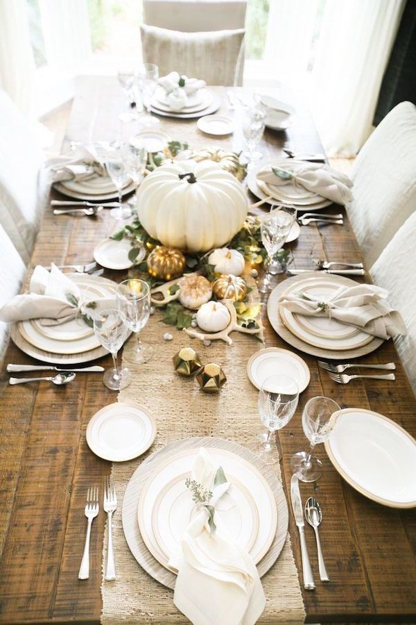 33 Simple DIY Thanksgiving Dinner Table Centerpieces -   18 diy thanksgiving table decor simple ideas