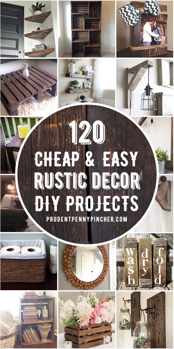 120 Cheap and Easy DIY Rustic Home Decor Ideas -   18 home decor living room on a budget ideas