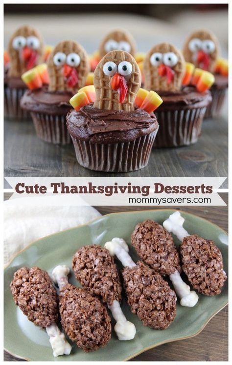 Cute Thanksgiving Desserts -   18 thanksgiving desserts kids families ideas