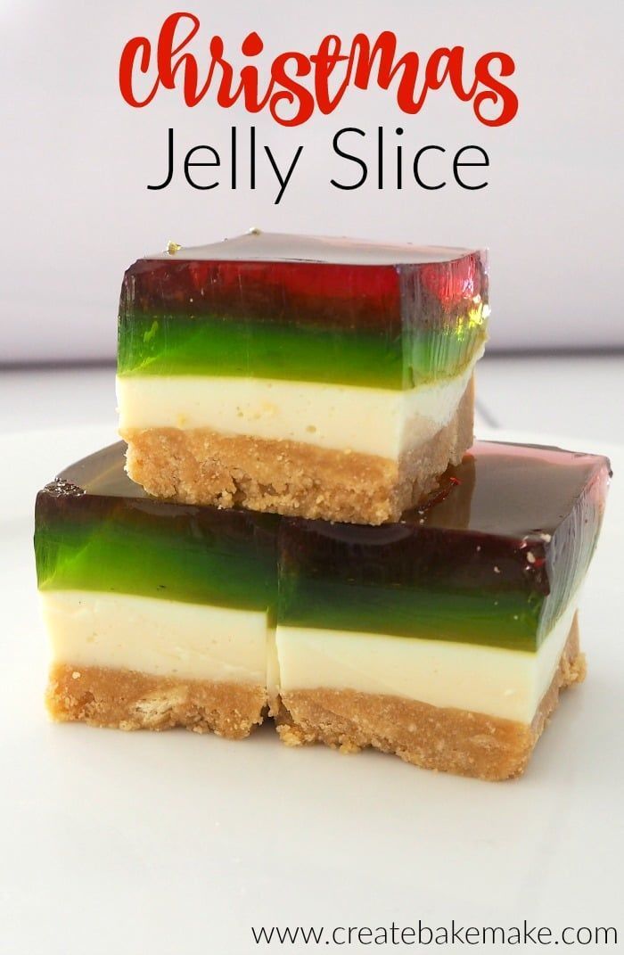 The BEST Jelly Slice Recipe - Create Bake Make -   18 xmas food desserts simple ideas