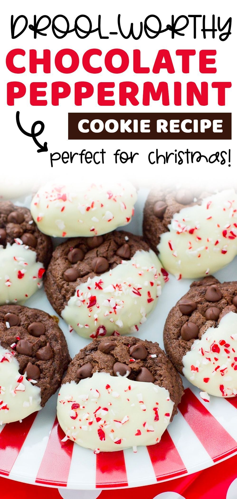Christmas Chocolate Peppermint Cookies YOU WILL LOVE! -   18 xmas food desserts simple ideas