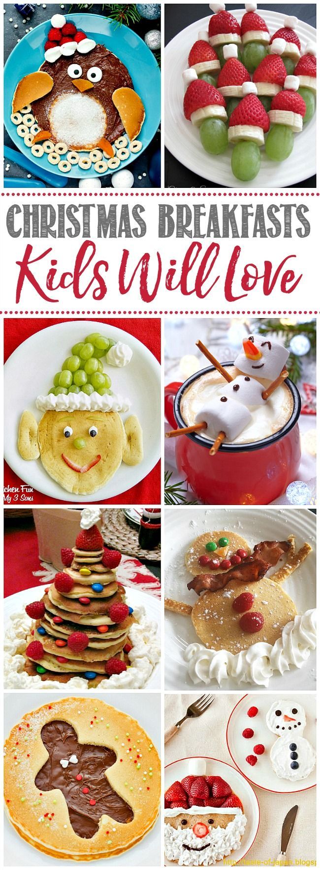 Fun Christmas Breakfast Ideas for Kids - Clean and Scentsible -   18 xmas food for kids ideas