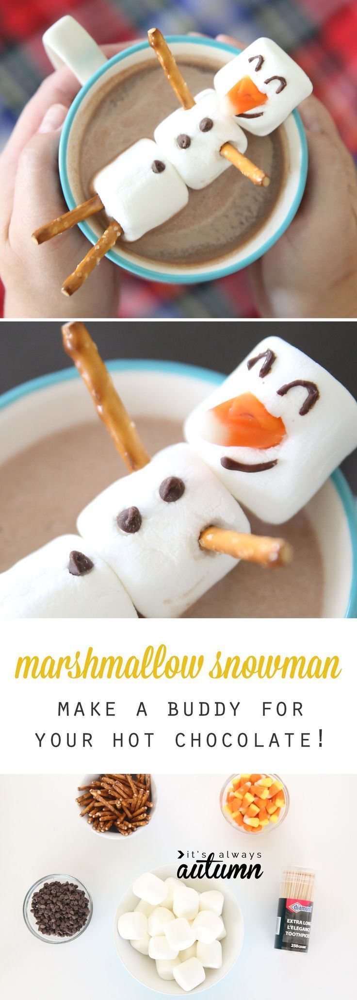 Over 30 Winter Themed Fun Food Ideas and Easy Crafts Kids Can Make -   18 xmas food for kids ideas