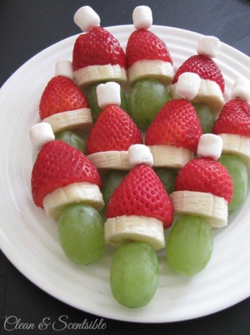 Grinch Party - Clean and Scentsible -   18 xmas food for kids ideas