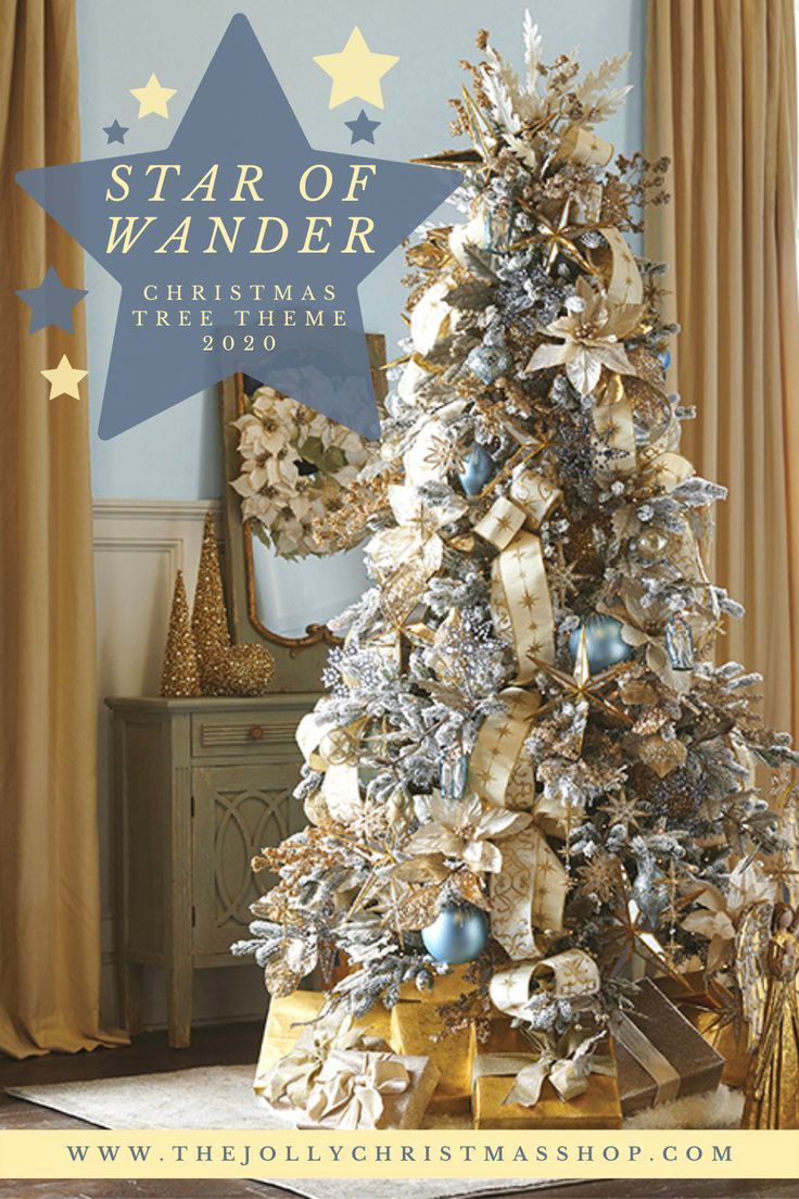 Raz Imports Star Of Wander Tree theme | Light Blue Christmas Decorations -   19 christmas tree 2020 blue and gold ideas