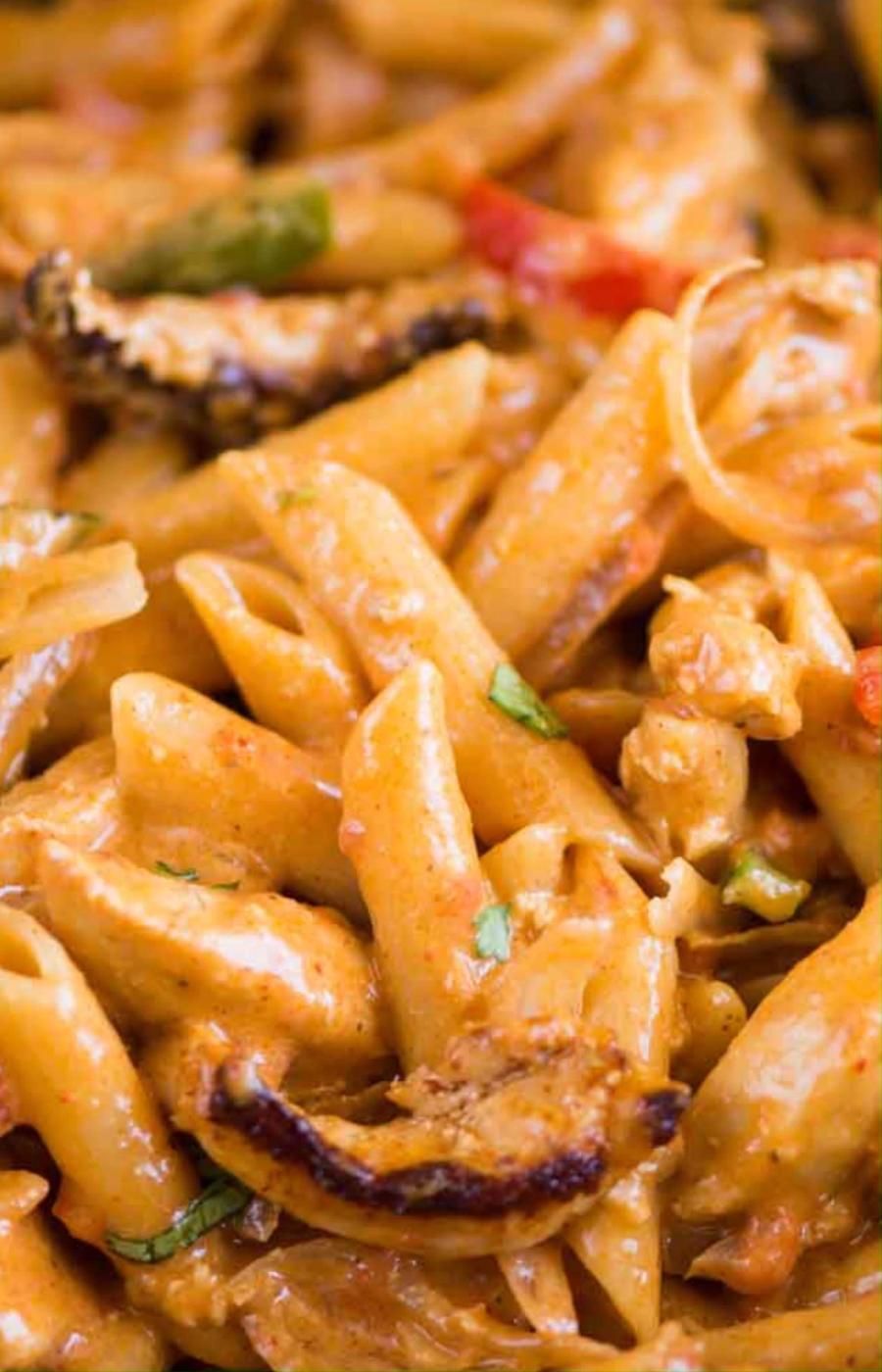One Pot Chicken Fajita Pasta -   19 dinner recipes chicken pasta ideas
