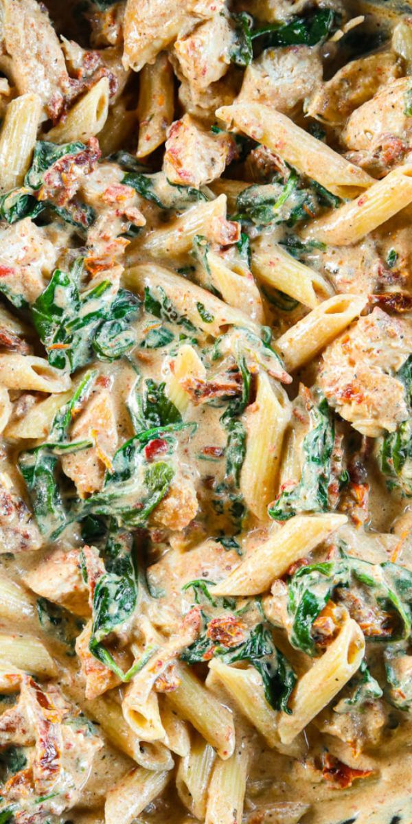 Creamy Tuscan Chicken Pasta - Simply Home Cooked -   19 dinner recipes chicken pasta ideas