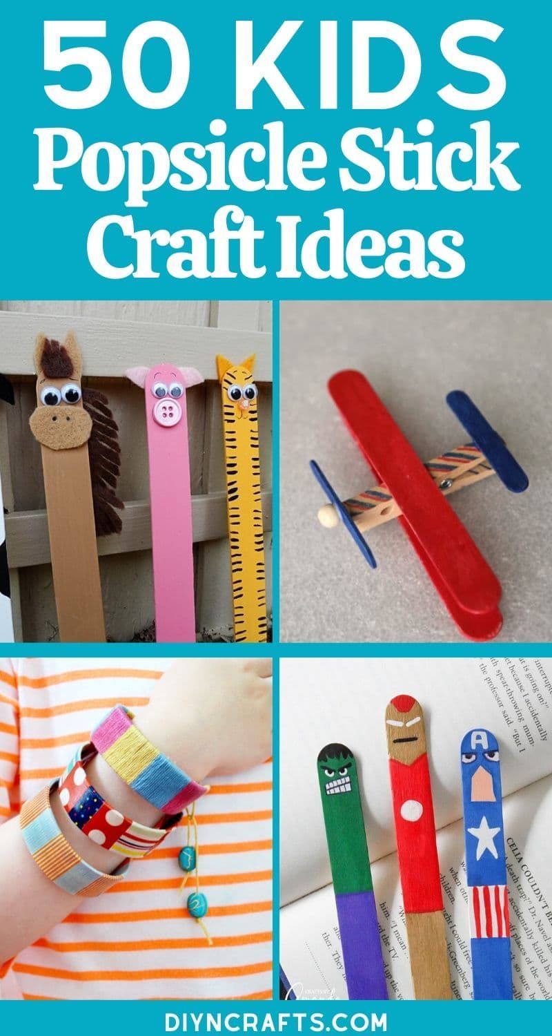 50 Fun Popsicle Crafts You Should Make With Your Kids This Summer -   19 diy projects for kids boys fun crafts ideas