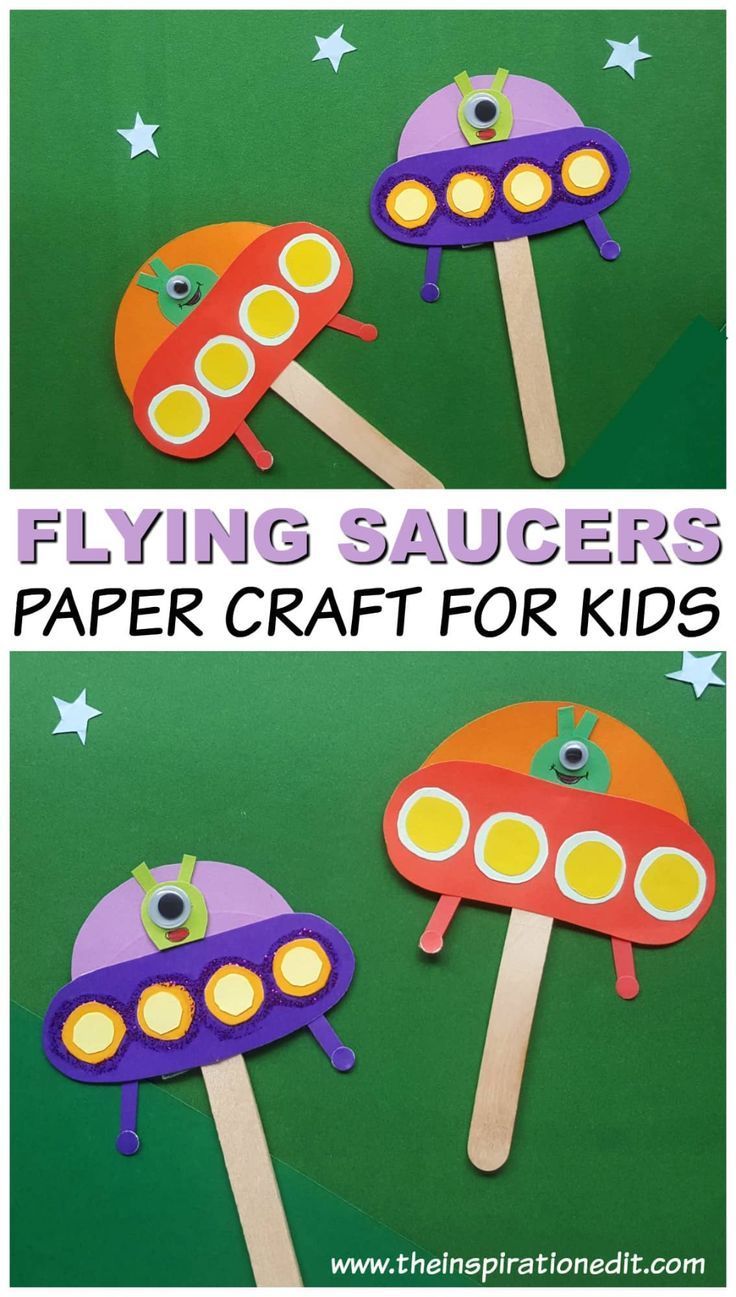 Spaceship Alien Craft For Kids · The Inspiration Edit -   19 diy projects for kids boys fun crafts ideas