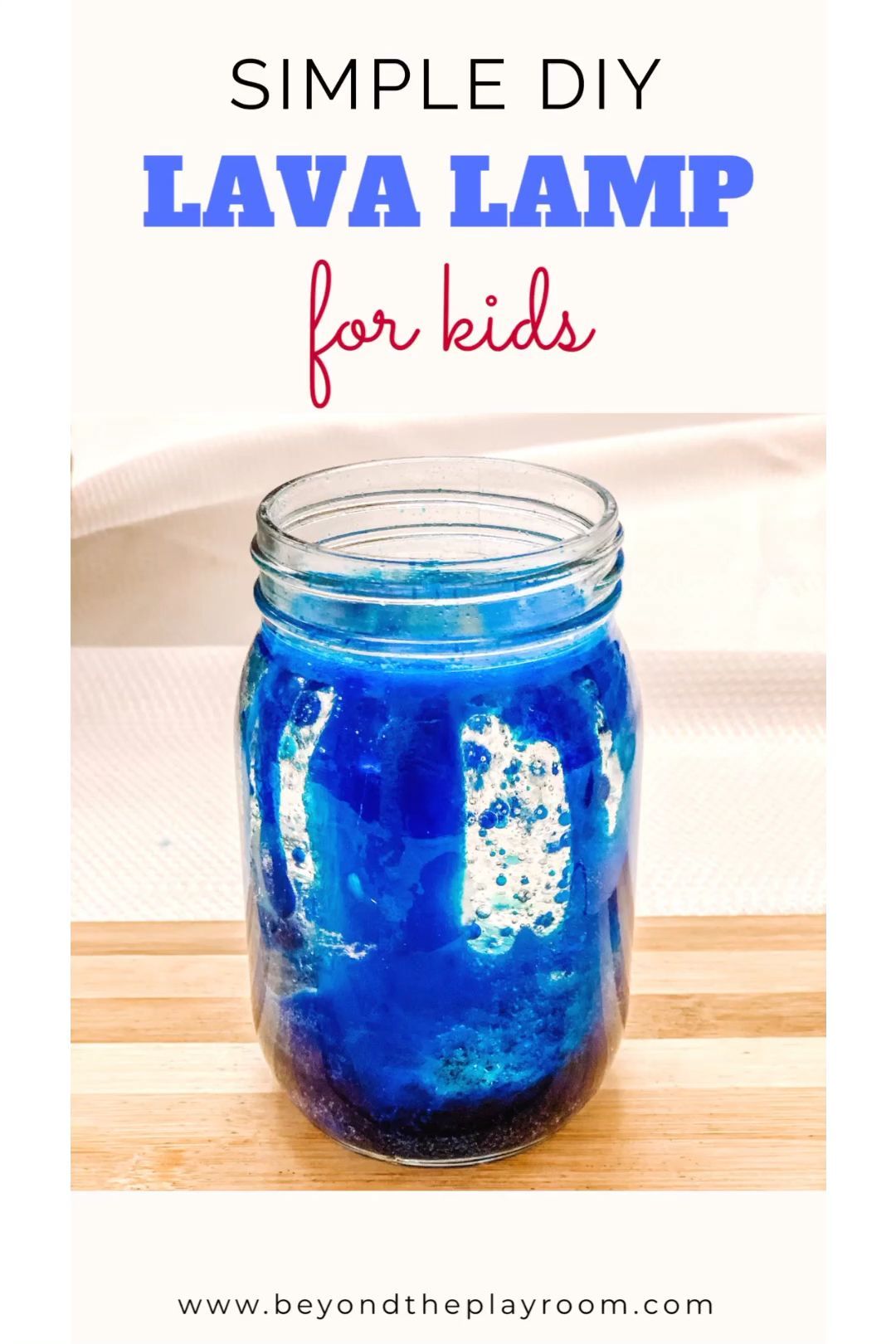 DIY Lava Lamp for Kids -   19 diy projects for kids boys fun crafts ideas
