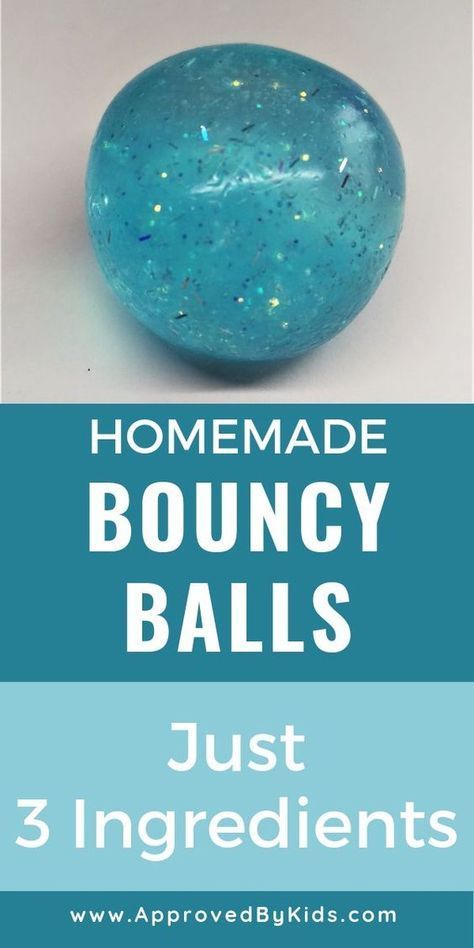 DIY Bouncy Balls - Easy Tutorial to Make Super Bouncy Balls! -   19 diy projects for kids boys fun crafts ideas
