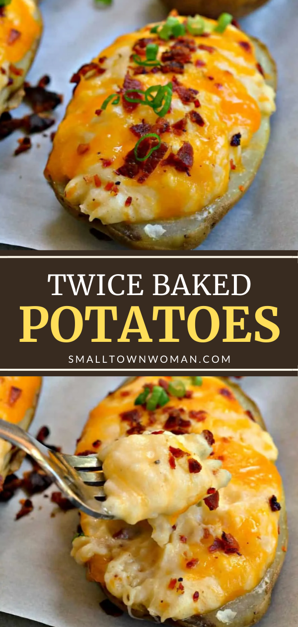 Twice Baked Potatoes -   19 easy sides for thanksgiving dinner ideas