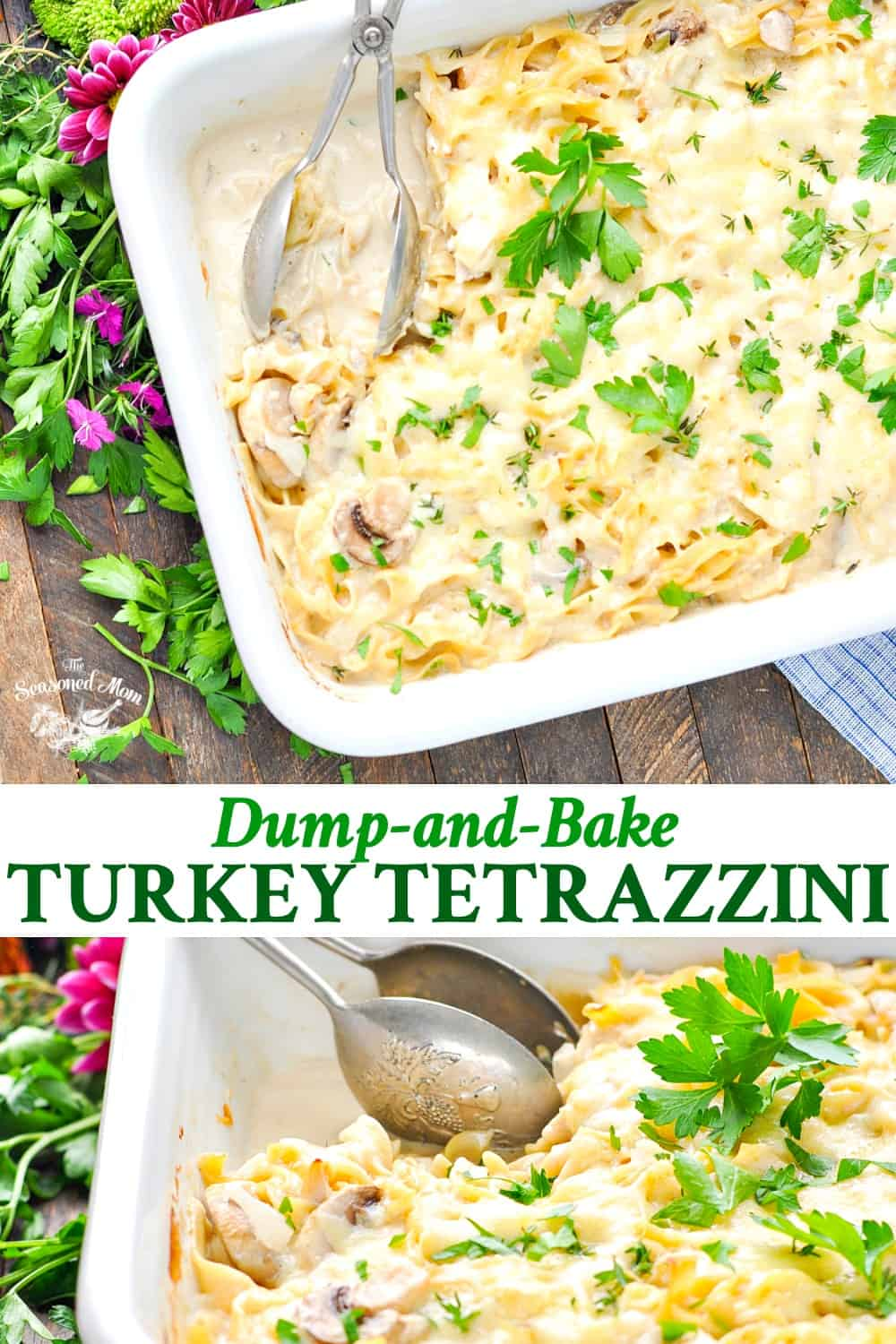 Dump-and-Bake Turkey Tetrazzini -   19 leftover turkey recipes easy ideas