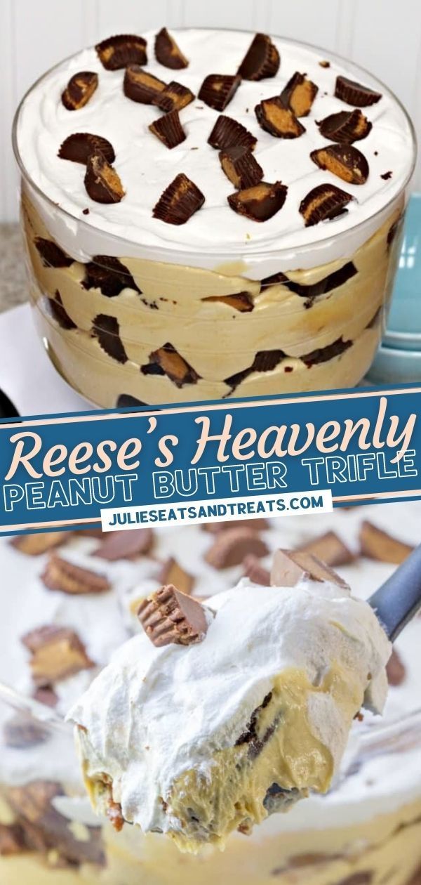Reese's Heavenly Peanut Butter Trifle Recipe -   19 quick thanksgiving desserts easy recipes ideas