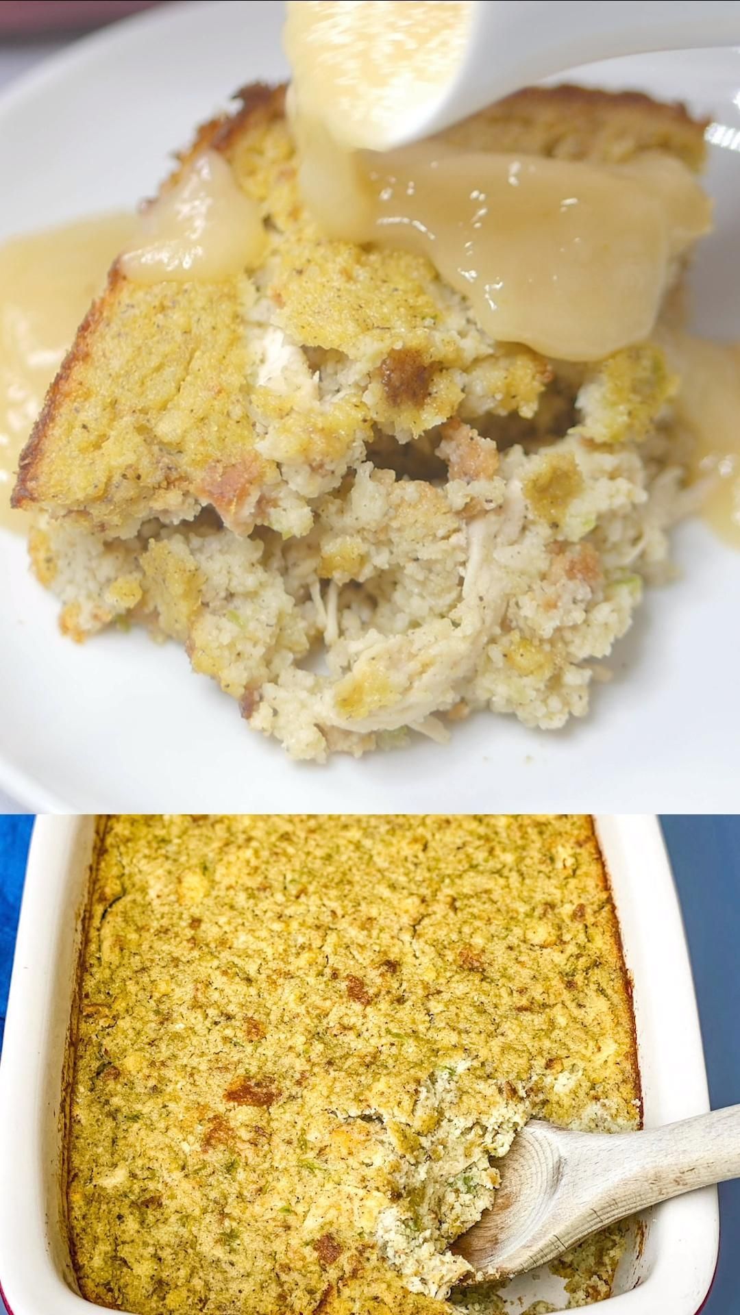 Easy Southern Cornbread Dressing -   19 southern thanksgiving recipes side dishes cornbread dressing ideas