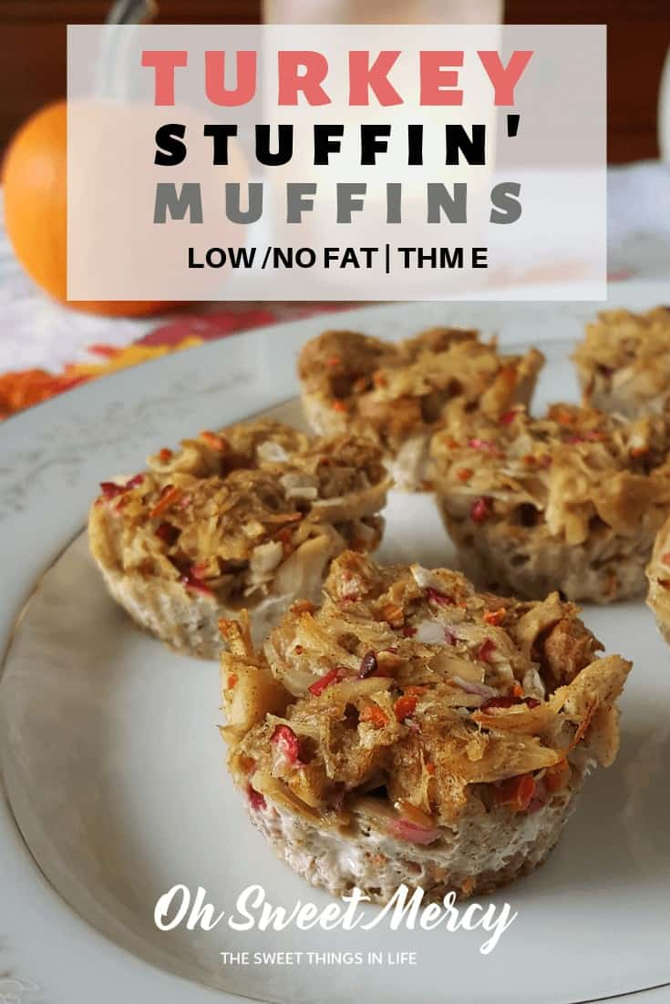 Turkey Stuffing Muffins | Low Fat, THM E - Oh Sweet Mercy -   19 stuffing muffins easy ideas