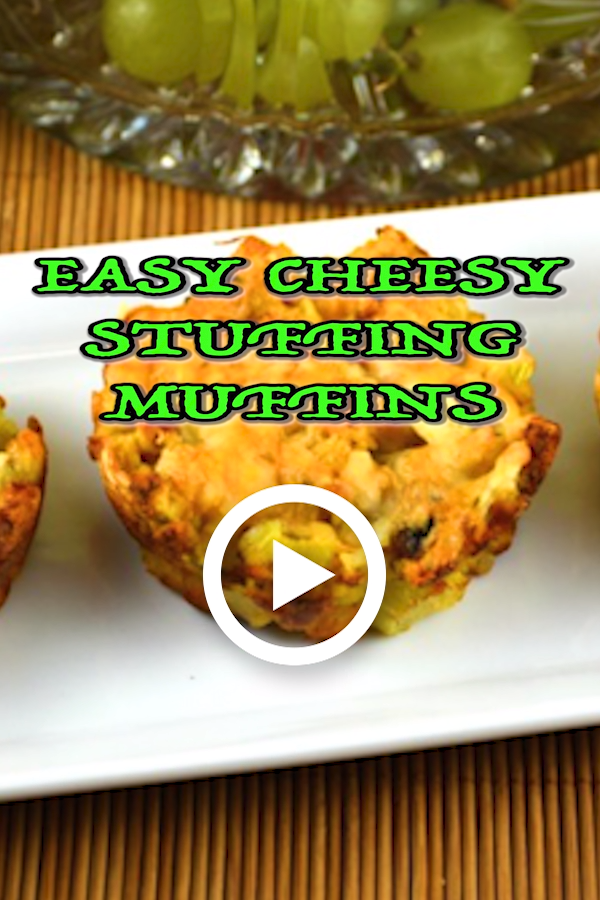 Easy Cheesy Stuffing Muffins -   19 stuffing muffins easy ideas