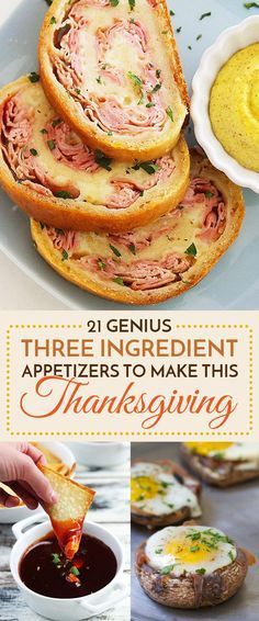 21 Three-Ingredient Snacks To Make For Thanksgiving That Are Easy AF -   19 thanksgiving appetizers for kids ideas