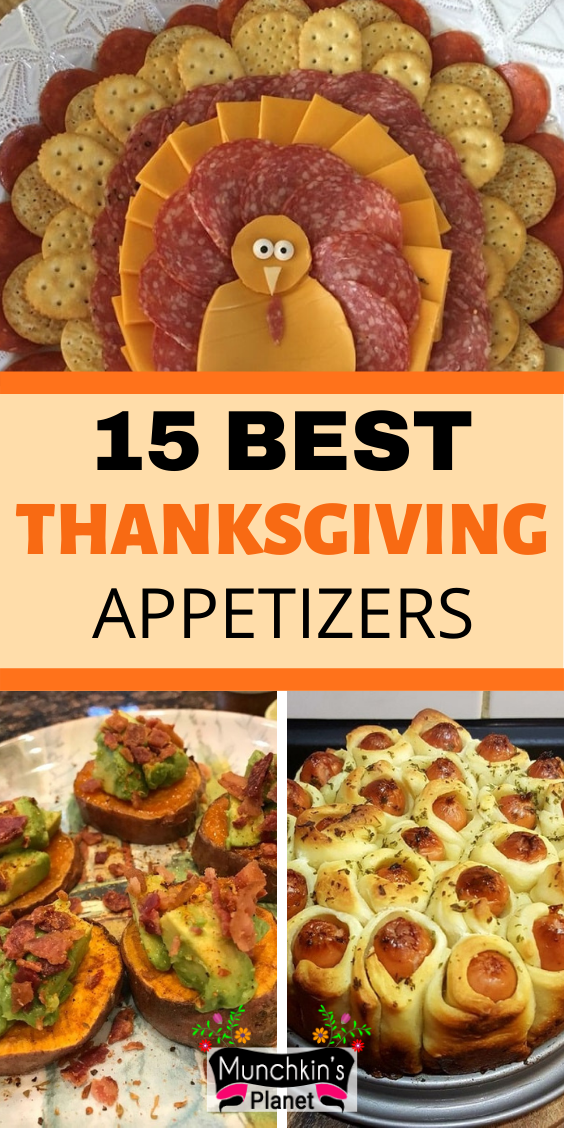 15 Quick & Easy Thanksgiving Appetizers to Make Ahead -   19 thanksgiving appetizers for kids ideas