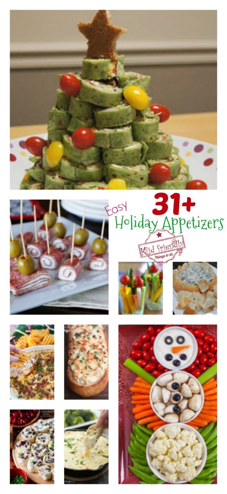 Over 31 Easy Holiday Appetizers to Make | Kid Friendly Things To Do -   19 thanksgiving appetizers for kids ideas