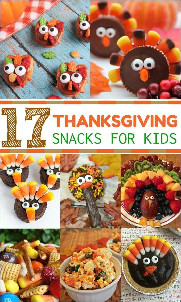 Thanksgiving Snacks for Kids - Mess for Less -   19 thanksgiving appetizers for kids ideas