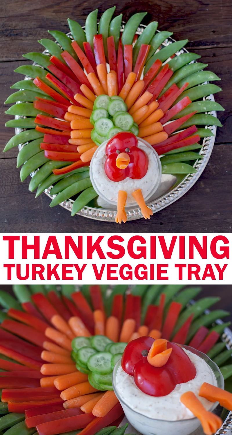 Thanksgiving Turkey Veggie Tray -   19 thanksgiving appetizers for kids ideas