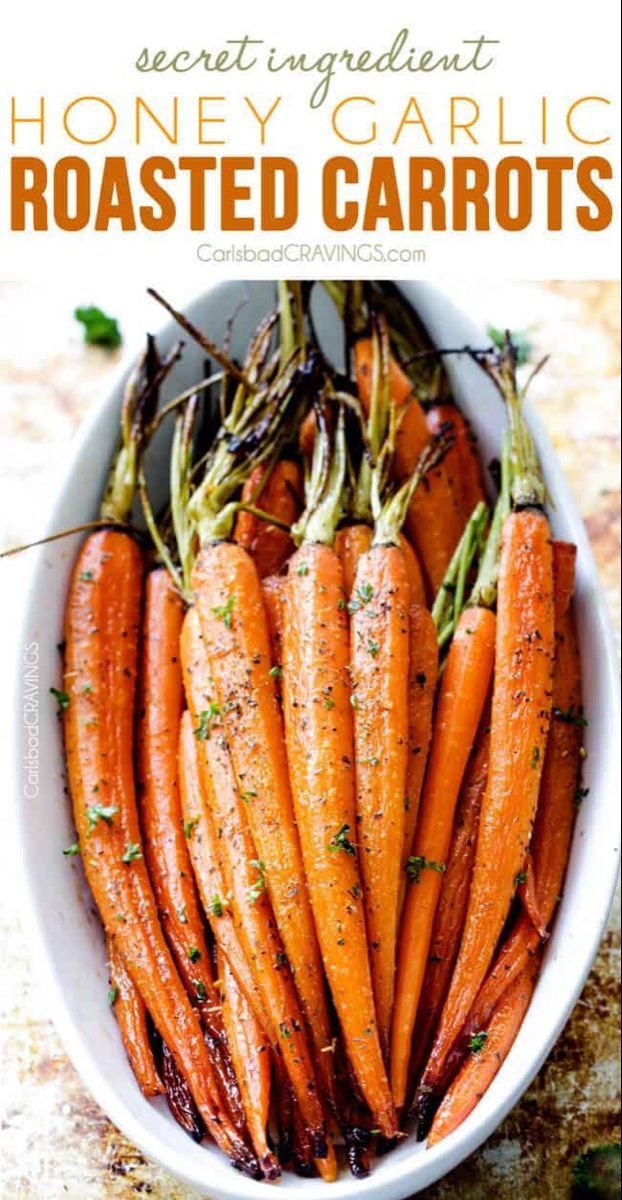Honey Roasted Carrots -   19 thanksgiving recipes side dishes healthy ideas