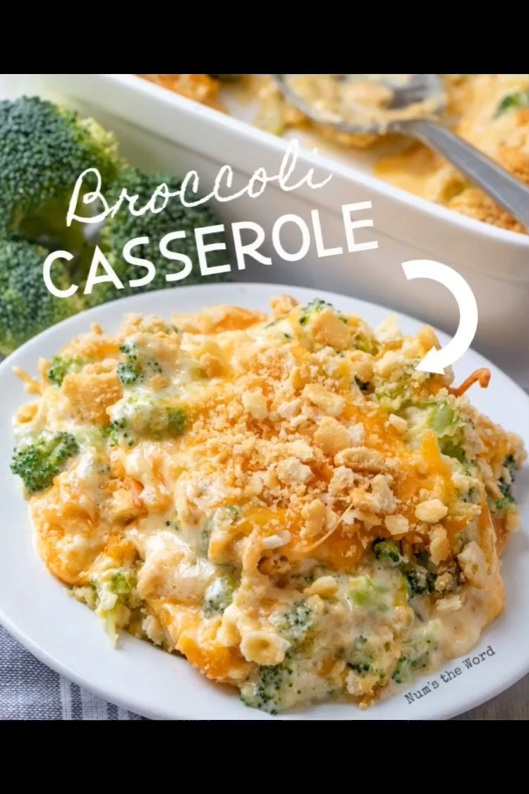 Broccoli Casserole -   19 thanksgiving sides healthy crockpot ideas