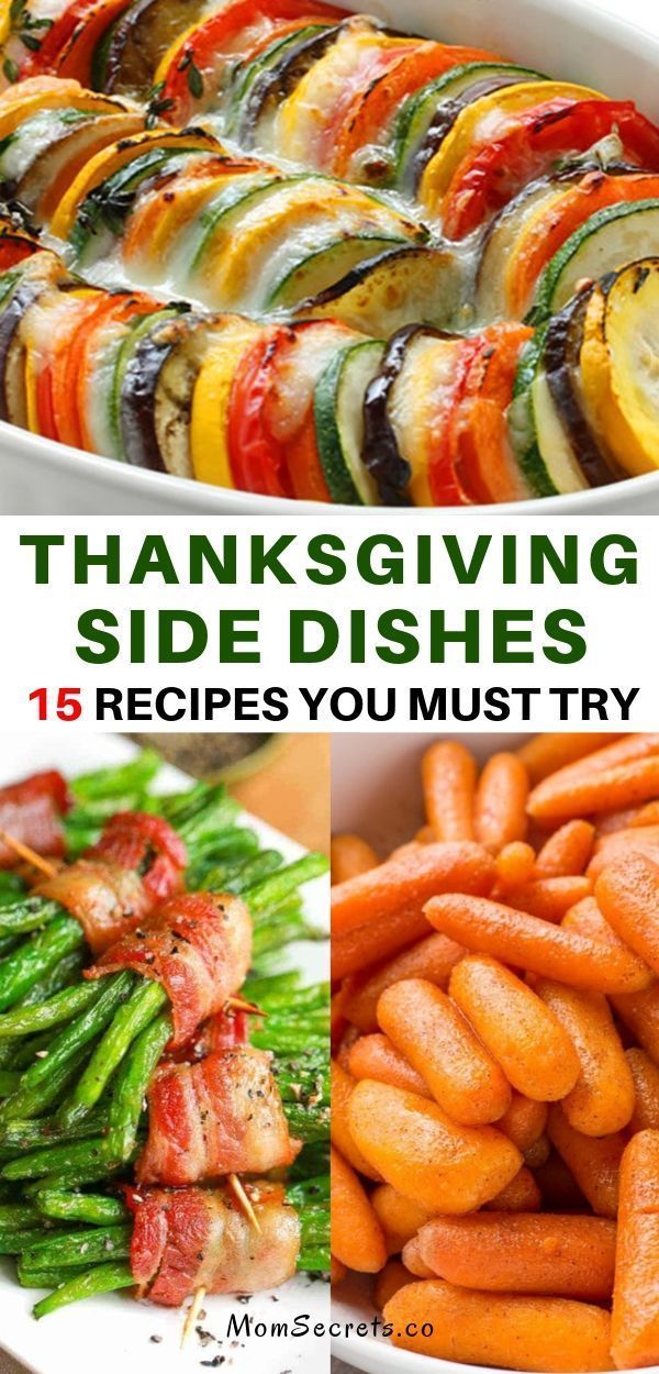 Easy Thanksgiving Side Dishes - 15 Recipes You Must Try -   19 thanksgiving sides healthy crockpot ideas