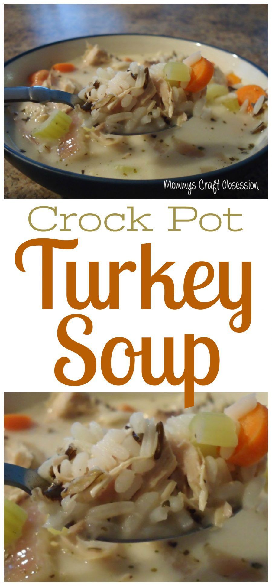 Crock Pot Turkey Soup Recipe -   19 turkey soup crockpot leftover ideas