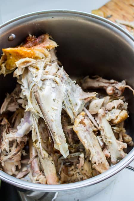 How to Make Turkey Stock from the Bones from The Food Charlatan -   19 turkey soup crockpot leftover ideas