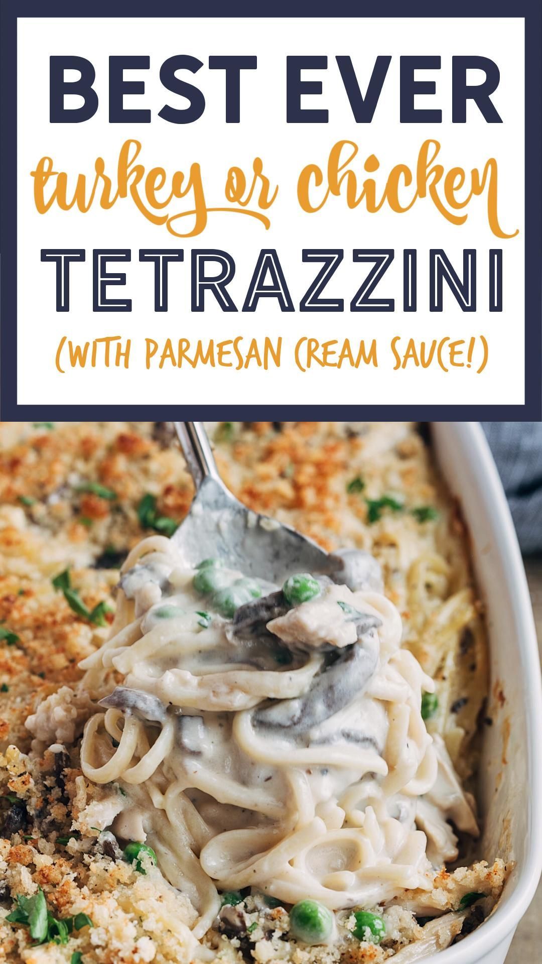 Creamy Turkey or Chicken Tetrazzini -   19 turkey tetrazzini recipe easy healthy ideas