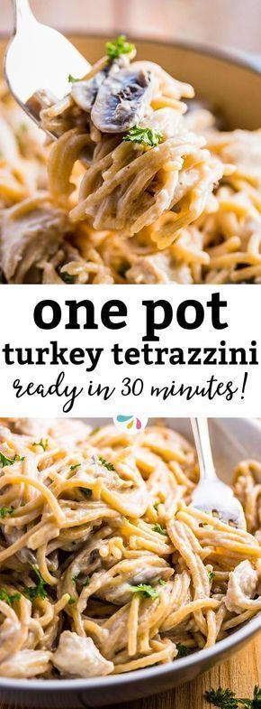 Turkey Tetrazzini on the Stovetop - Easy One Pot Pasta Recipe -   19 turkey tetrazzini recipe easy healthy ideas
