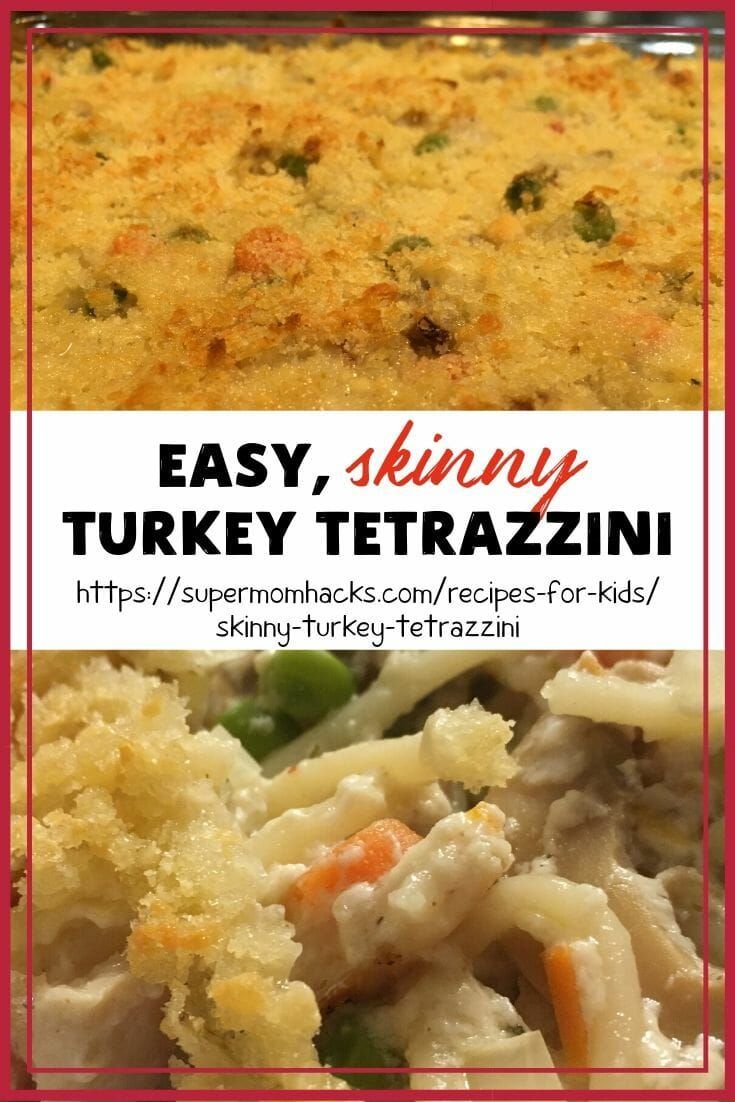Skinny Turkey Tetrazzini: Healthy Thanksgiving Leftovers -   19 turkey tetrazzini recipe healthy ideas