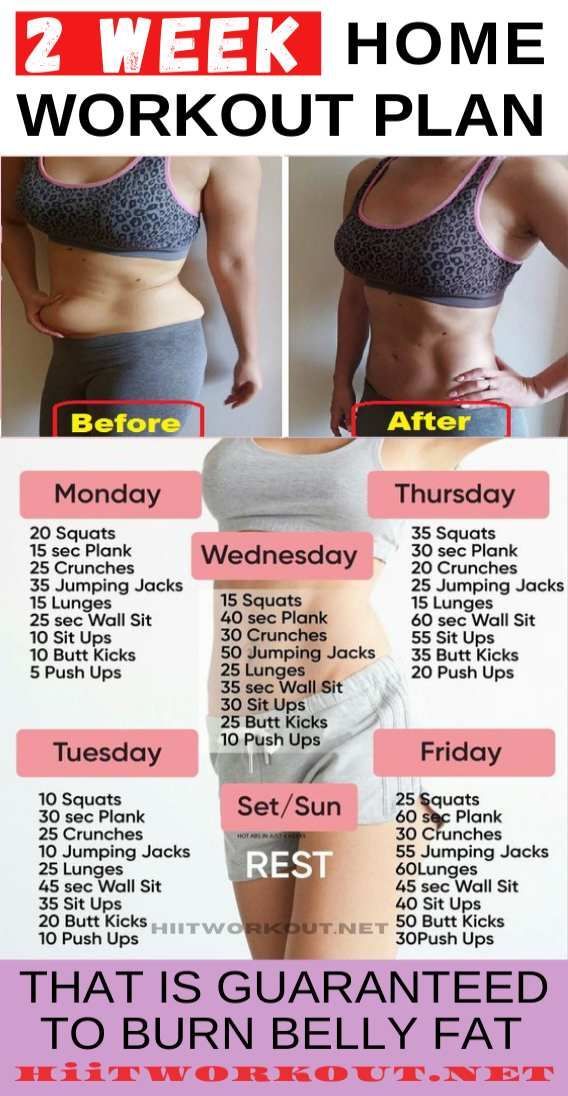 This 2 week workout plan that is guaranteed to burn belly fat fast! -   19 workouts to lose belly fat fast ideas