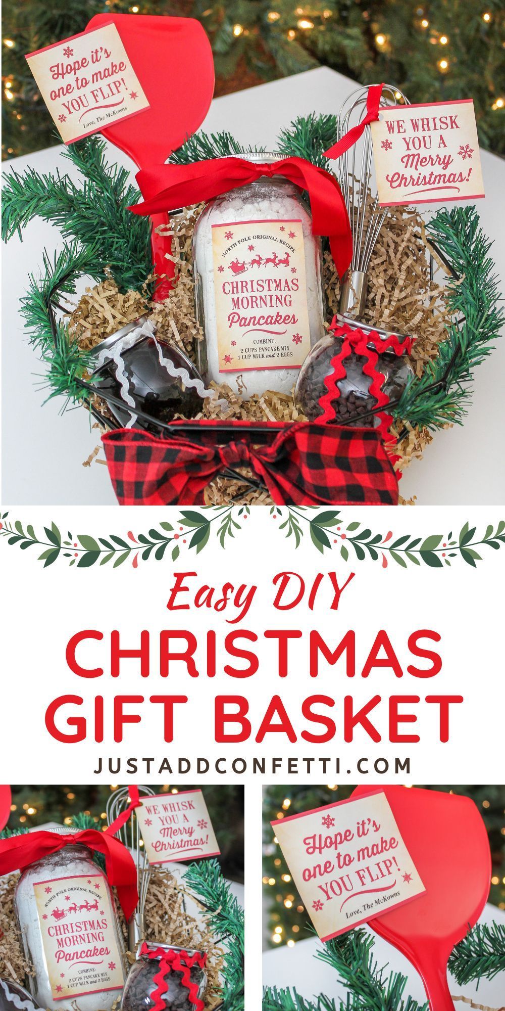 Easy DIY Christmas Gift Basket -   19 xmas gifts for coworkers cheap ideas