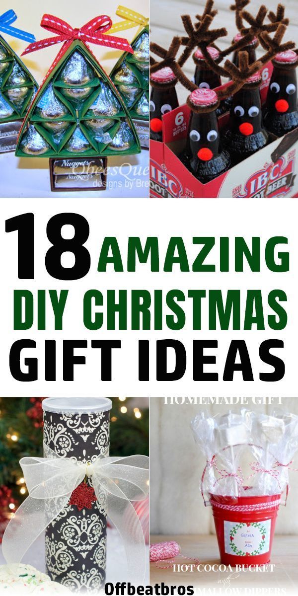 18 Best DIY Christmas Gifts Your Friends Will Love -   19 xmas gifts for coworkers cheap ideas