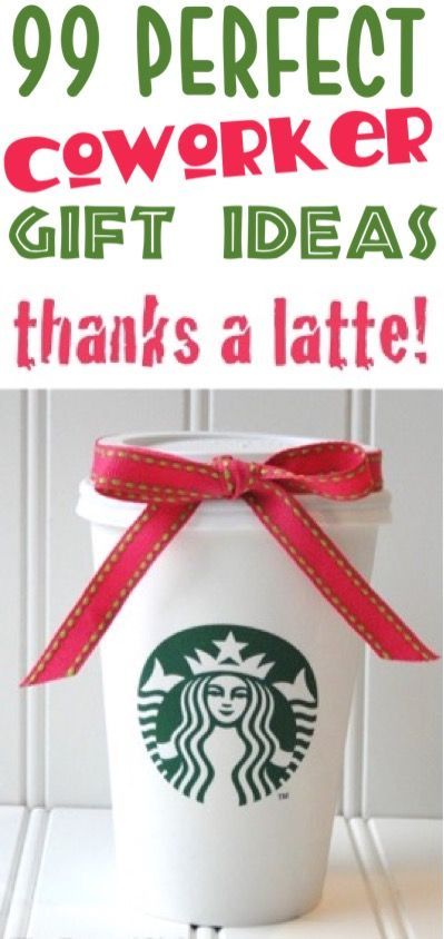 99 Coworker Gift Ideas They'll LOVE! {fun + inexpensive gifts} -   19 xmas gifts for coworkers cheap ideas