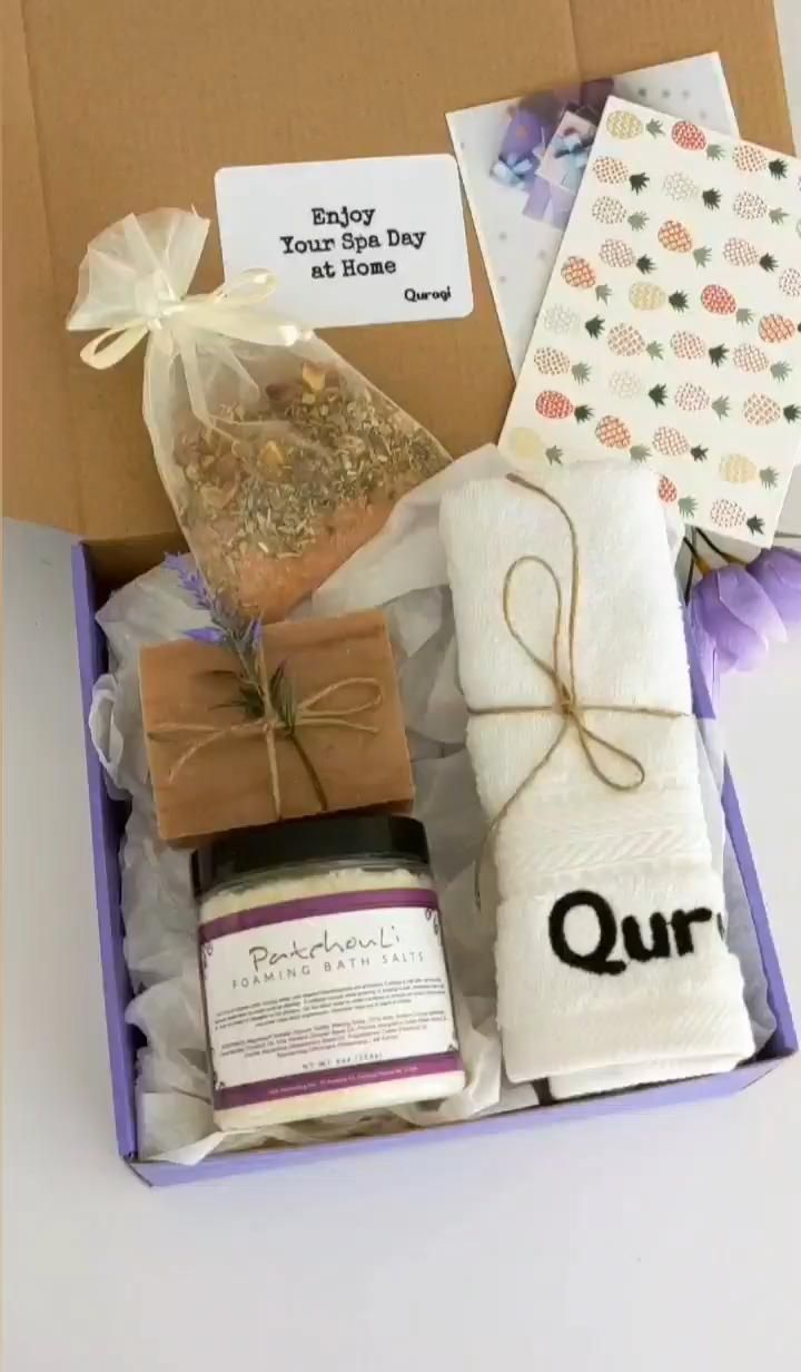 Christmas Gift Box, Care package for her, Spa Gift Set, Thank you gift box, Birthday gift for her, Spa Gift Set for Her, New mom gift -   19 xmas gifts for coworkers cheap ideas