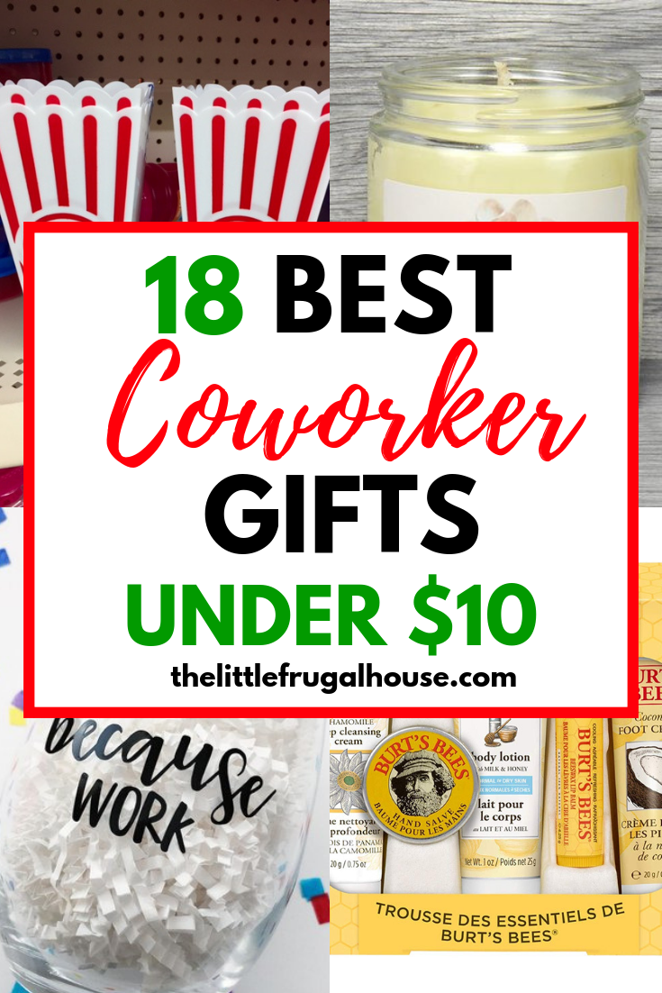 18 Christmas Gifts for Coworkers Under $10 - The Little Frugal House -   19 xmas gifts for coworkers ideas