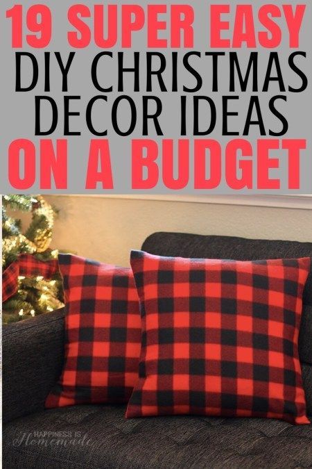 19 Easy DIY Decor Christmas Ideas On A Budget - Write Your Story -   20 christmas decor for bedroom diy ideas