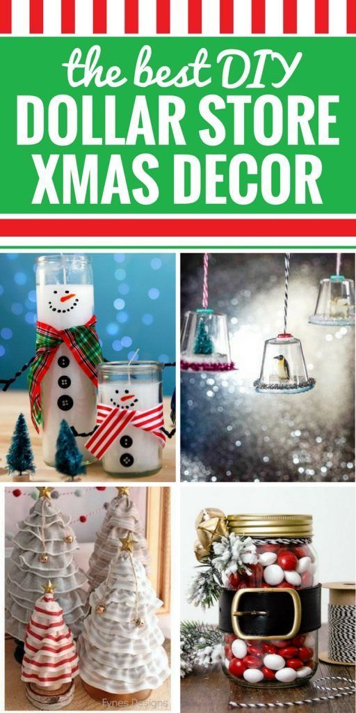 DIY Dollar Store Christmas Decor - My Life and Kids -   20 christmas decor for bedroom diy ideas