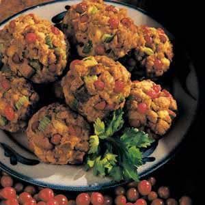 Cranberry Stuffing Balls -   22 stuffing balls thanksgiving ideas