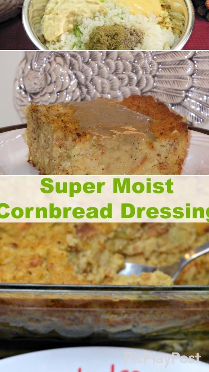 Super Moist Cornbread -   25 dressing recipes cornbread southern videos ideas