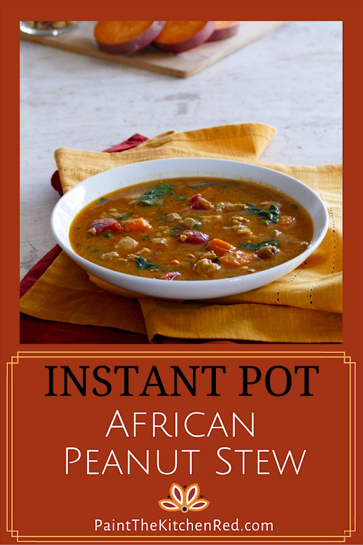 Instant Pot African Peanut Stew - rich and bold flavors! -   25 healthy instant pot recipes vegetarian videos ideas