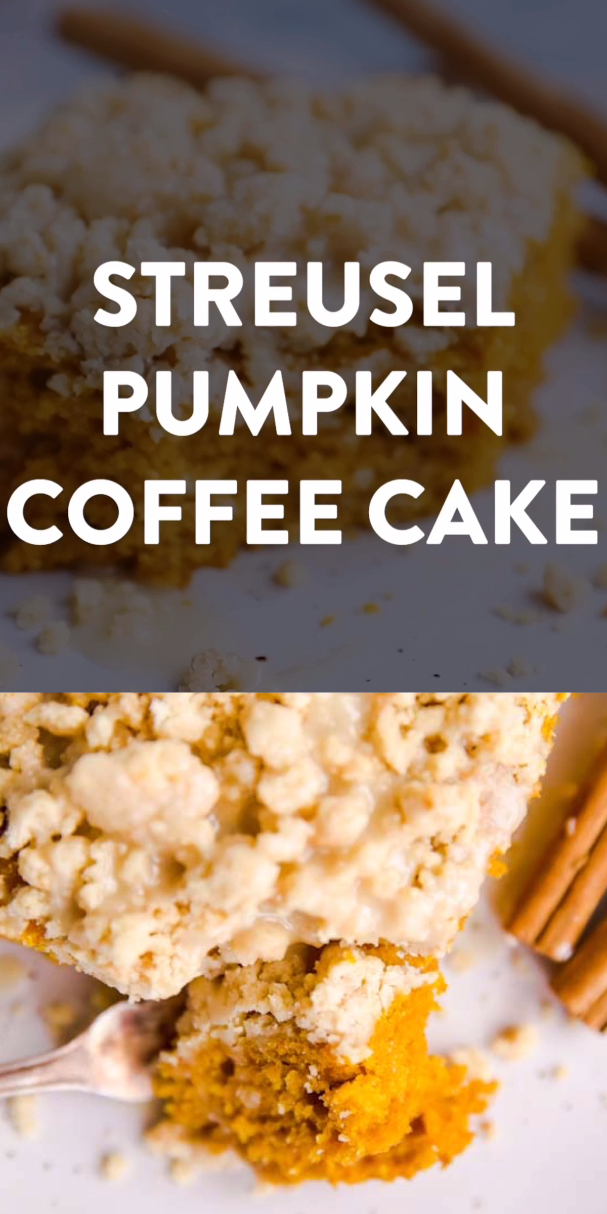 Pumpkin Coffee Cake -   25 thanksgiving desserts for a crowd videos ideas