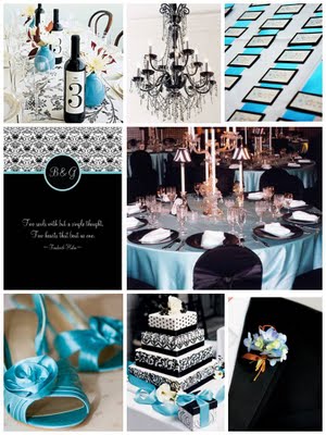 …Black & Teal wedding… | We Know How To Do It